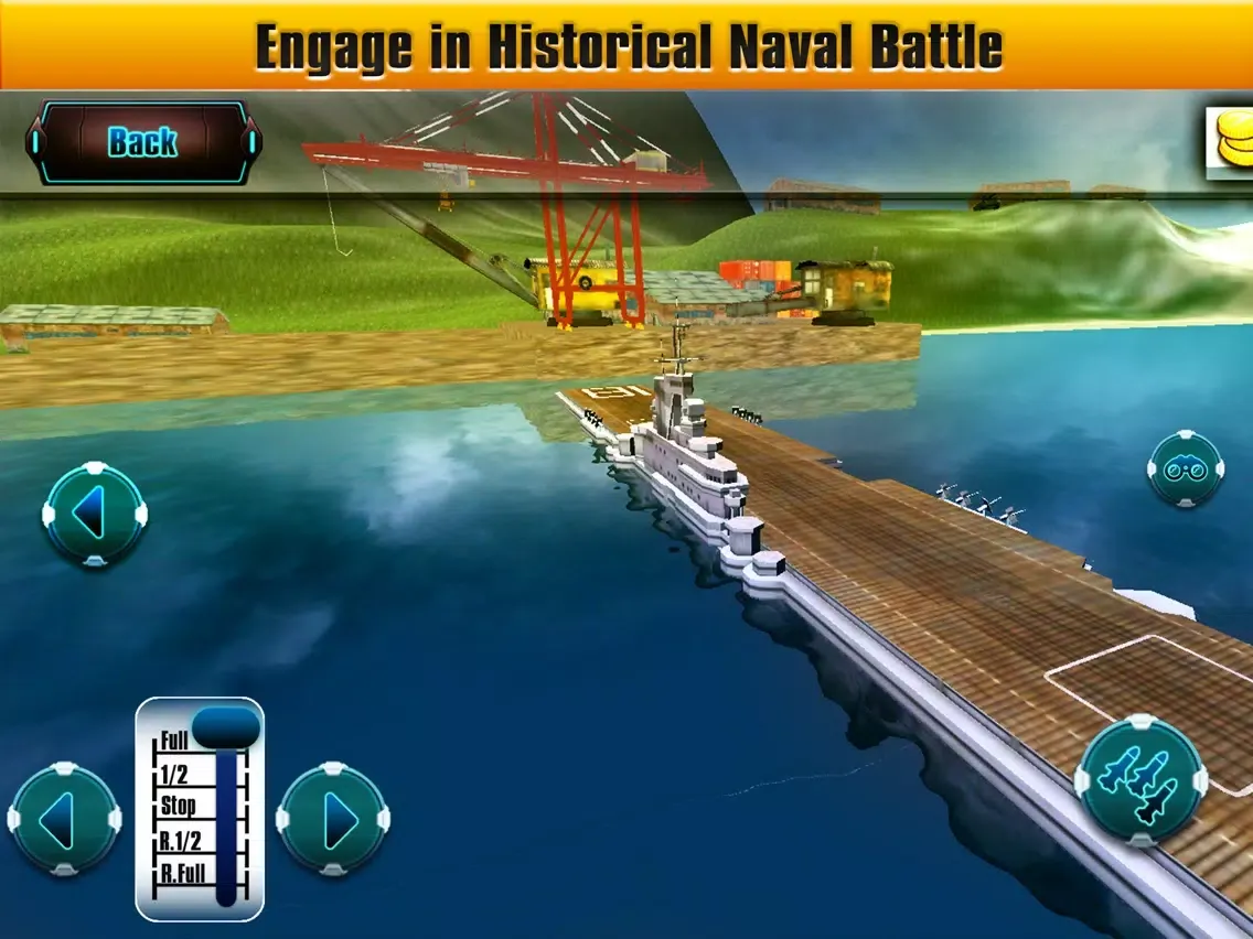WarShip Battle Naval WarFare iPad 应用截图