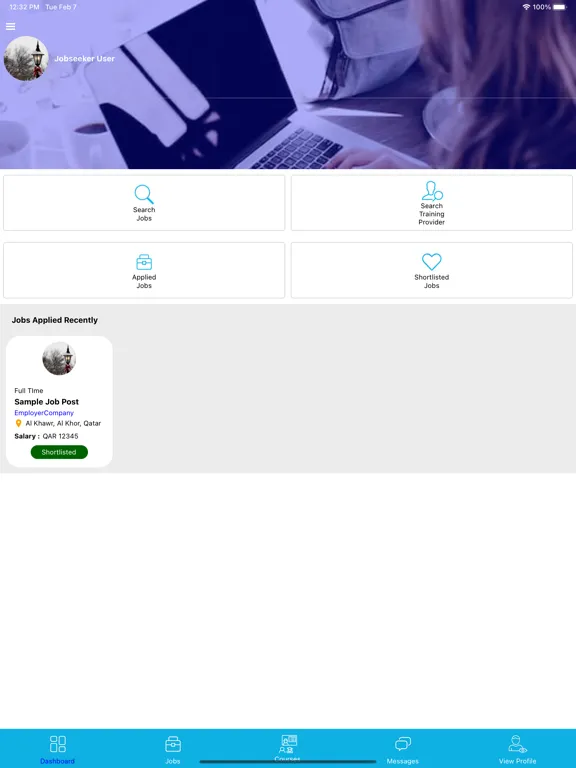 CareersHub Job Portal iPad 应用截图