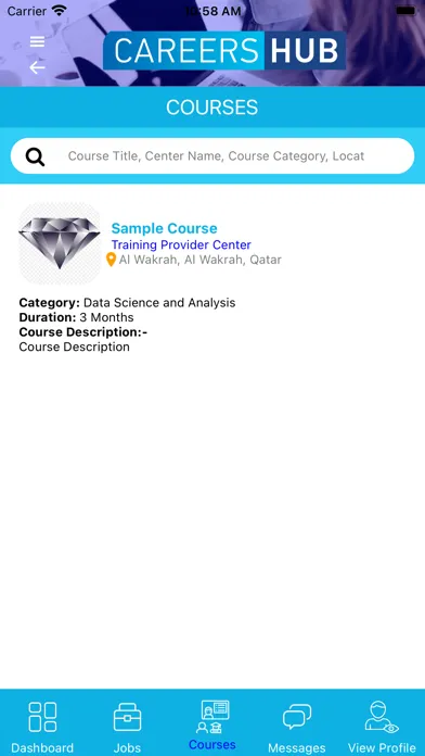 CareersHub Job Portal应用截图