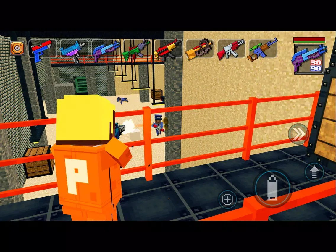 Pixel Prison Heist Escape pro iPad  スクリーンショット