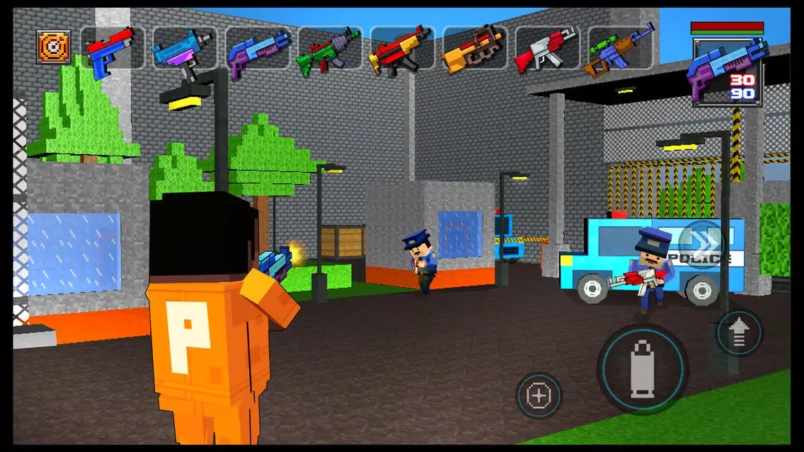 Pixel Prison Heist Escape pro スクリーンショット