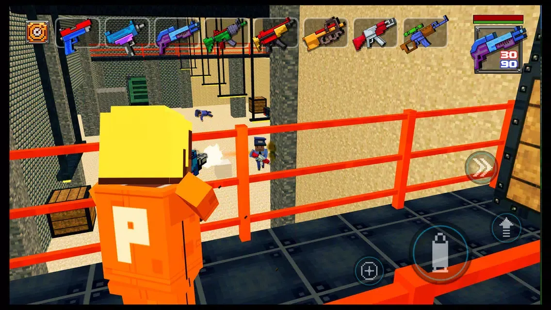Pixel Prison Heist Escape pro スクリーンショット