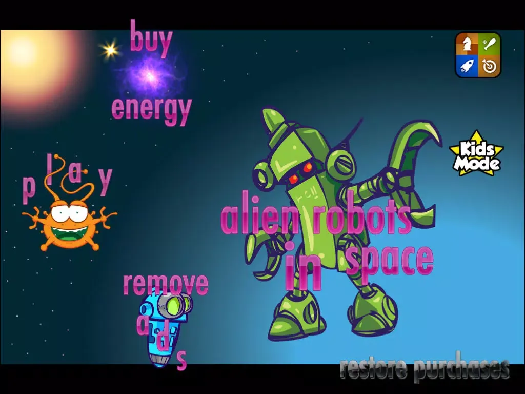 Alien Robots In Space iPad Screenshots