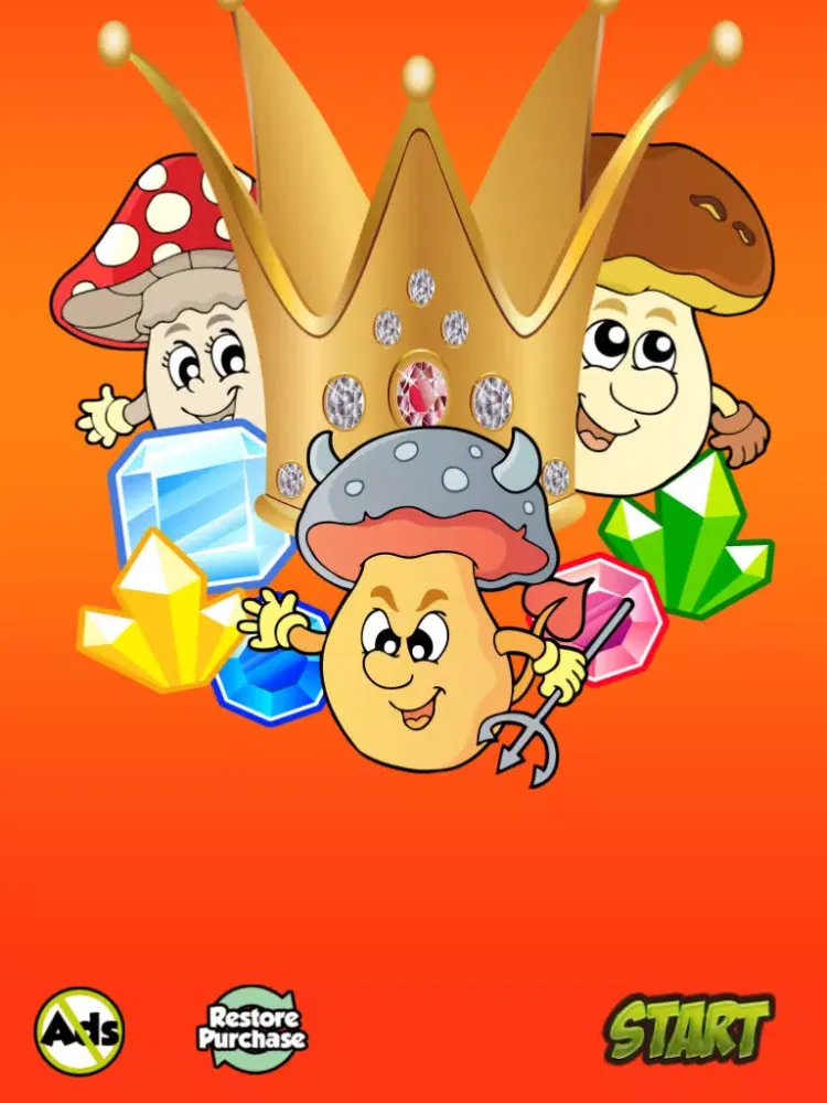 Screenshot di Mushroom Kids Mania Game - Shroom Kingdom Games iPad 