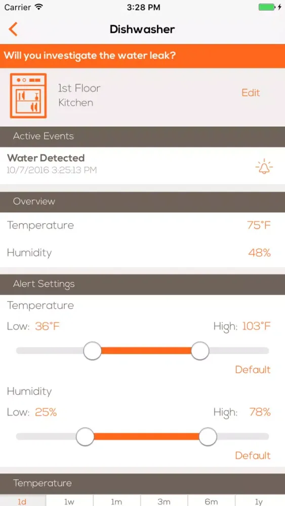 Wally - Home Sensor Network স্ক্রিনশট