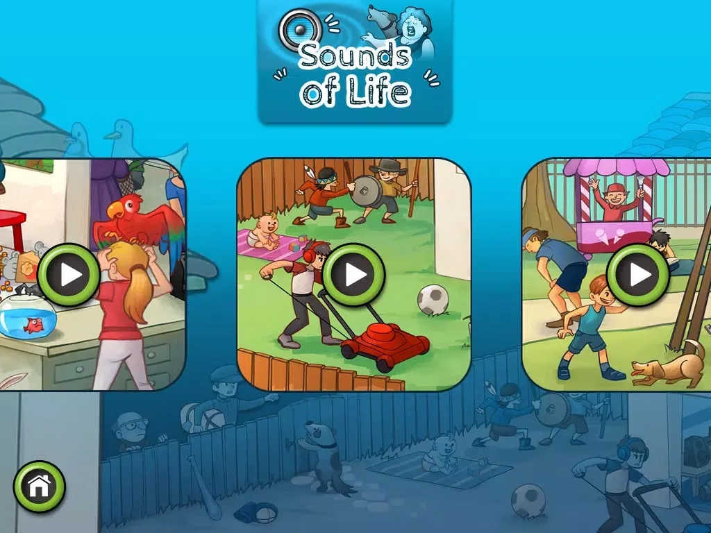 The Sounds of Life - Discovery of sounds and images iPad  Screenshots