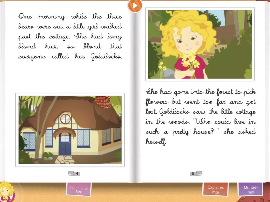 صور Goldilocks by Chocolapps iPad 