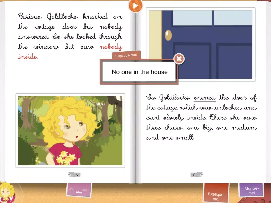 صور Goldilocks by Chocolapps iPad 