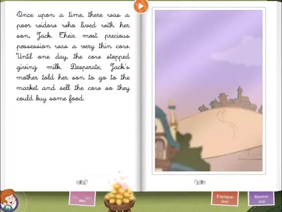 Discover Jack & the Beanstalk iPad  Ekran Görüntüleri