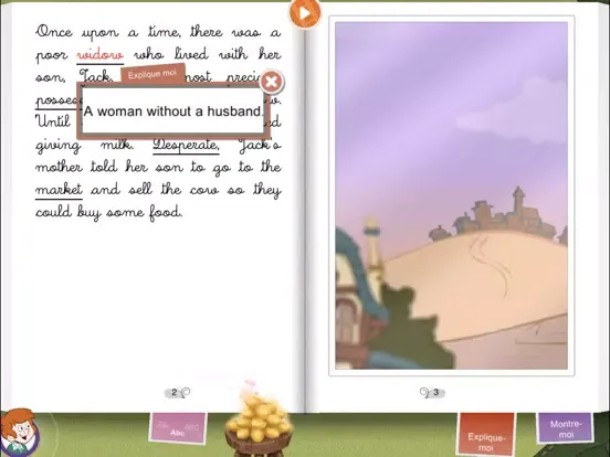 Discover Jack & the Beanstalk iPad  Ekran Görüntüleri