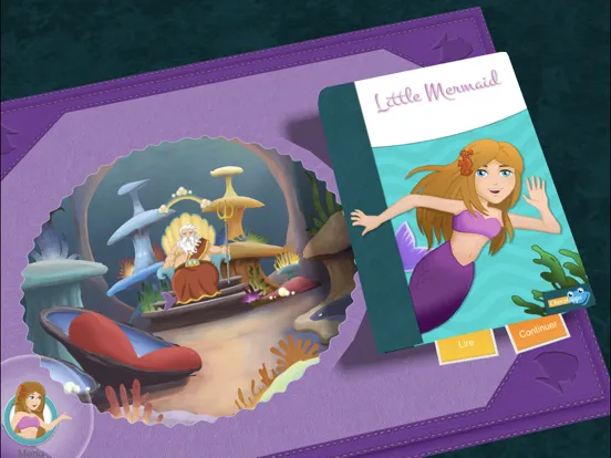 Скриншоты Little Mermaid by Chocolapps iPad 