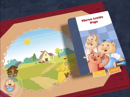 The 3 Little Pigs - Chocolapps iPad 应用截图