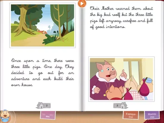 The 3 Little Pigs - Chocolapps iPad 应用截图