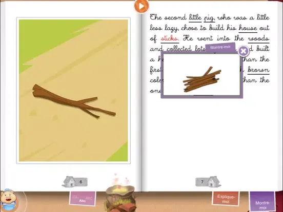 The 3 Little Pigs - Chocolapps iPad 应用截图