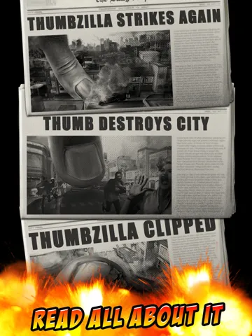 Tangkapan layar ThumbZilla iPad 