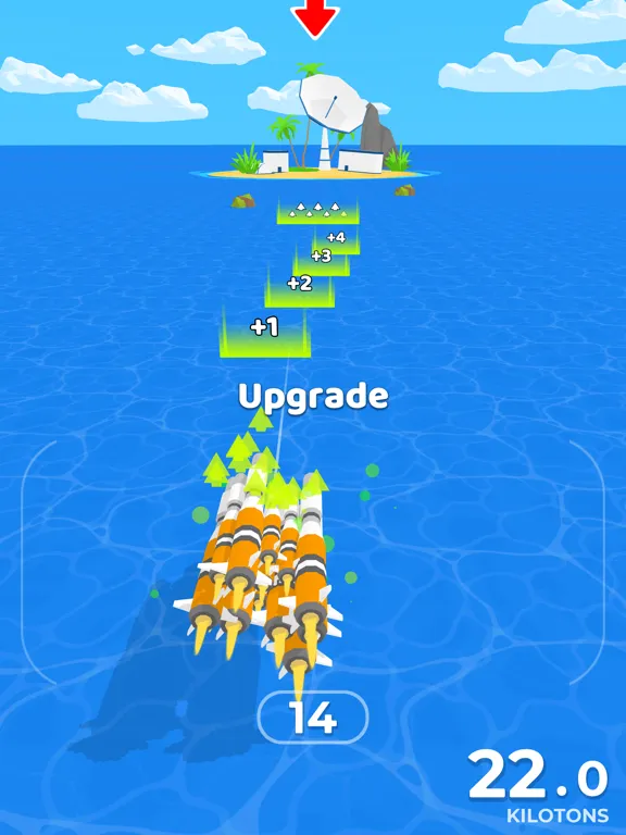 Capturas de tela do Super Missile Strike iPad 