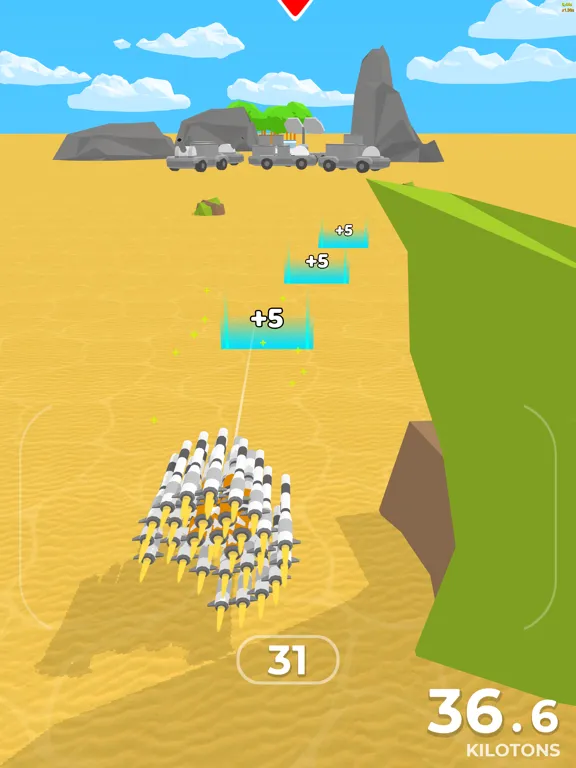 Capturas de tela do Super Missile Strike iPad 