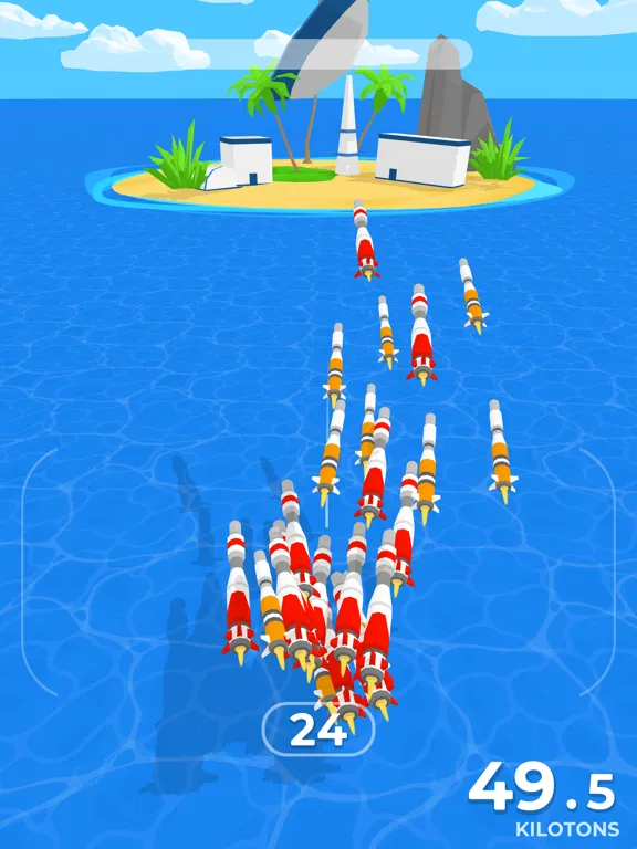 Capturas de tela do Super Missile Strike iPad 