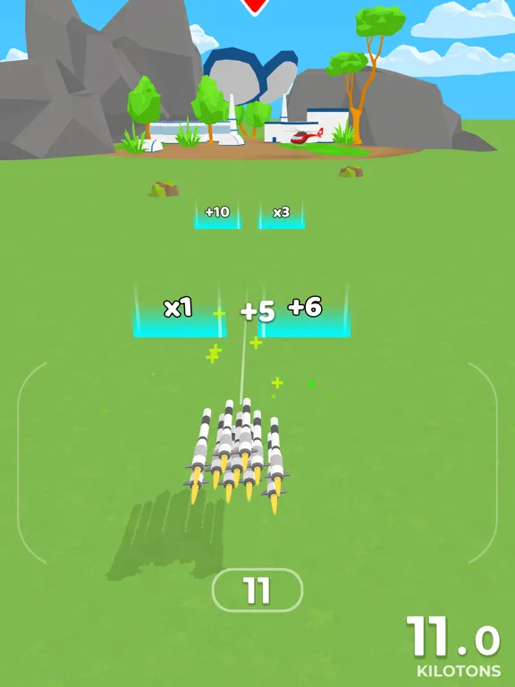 Capturas de tela do Super Missile Strike iPad 