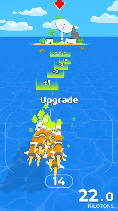 Capturas de tela do Super Missile Strike