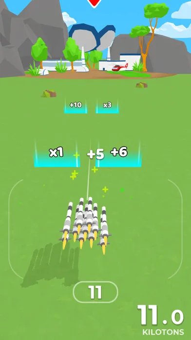 Capturas de tela do Super Missile Strike