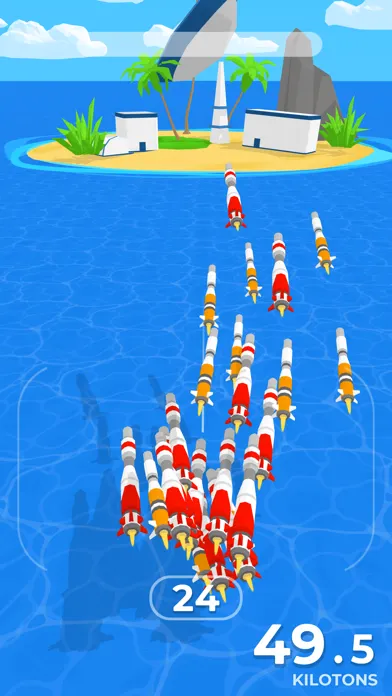 Capturas de tela do Super Missile Strike