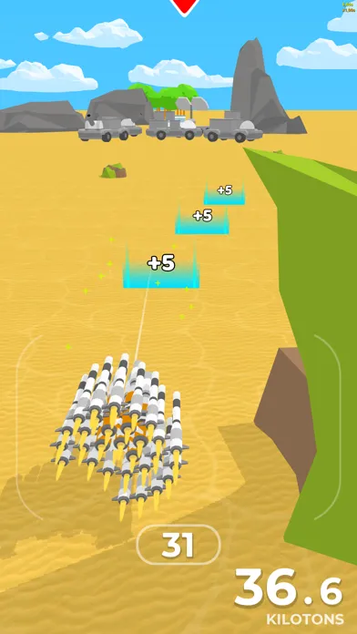 Capturas de tela do Super Missile Strike