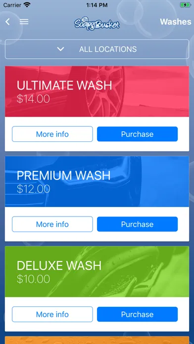 Zrzuty ekranu Soapy Bucket Car Wash
