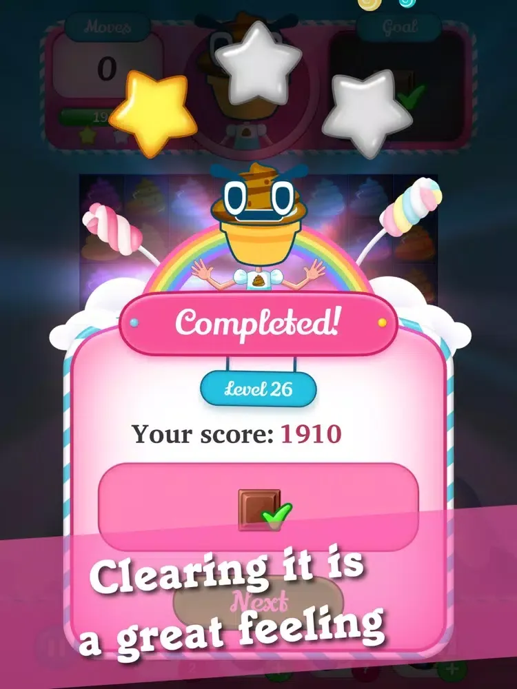 IceCream Candy Match-3 Puzzle iPad  Ekran Görüntüleri
