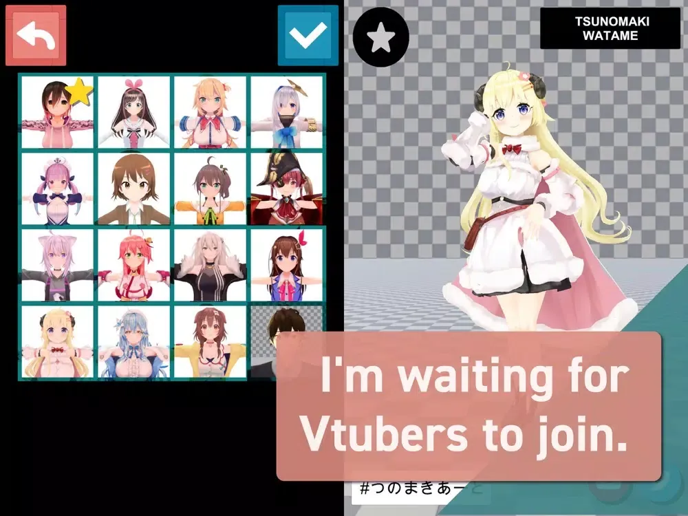 Capturas de tela do Vtuber Posing - Fan Art Illust iPad 