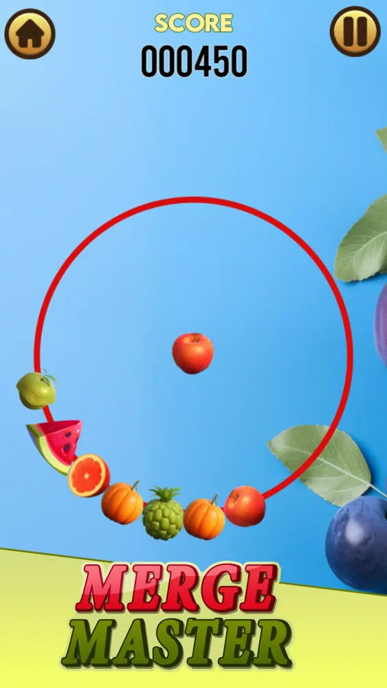 Tangkapan layar Merge Fruits - Watermelon