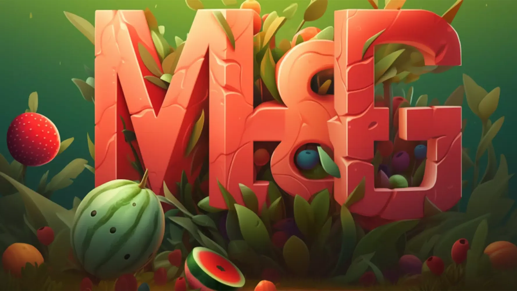 Tangkapan layar Merge Fruits - Watermelon