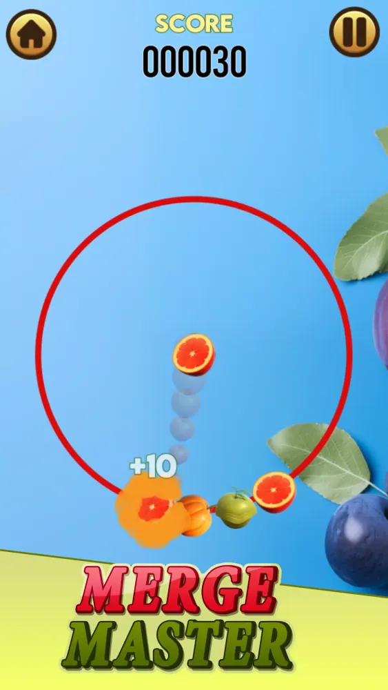 Tangkapan layar Merge Fruits - Watermelon
