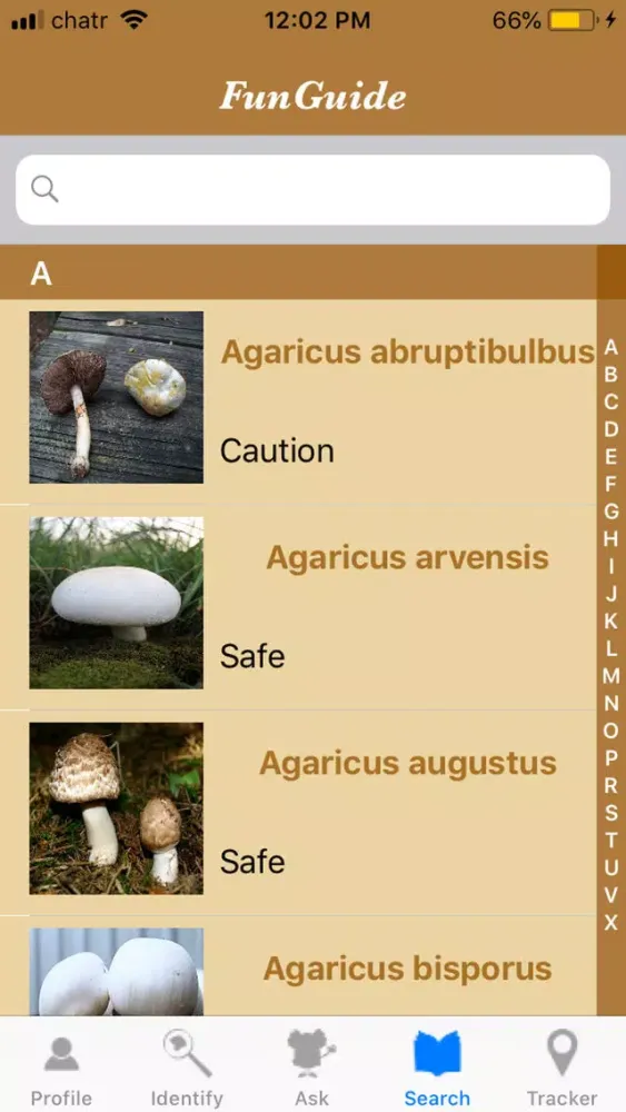 Screenshot di FunGuide: Mushroom Identifier