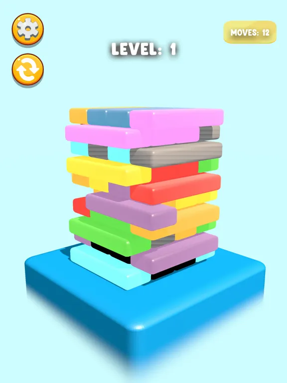 Скриншоты Colorful Jenga iPad 
