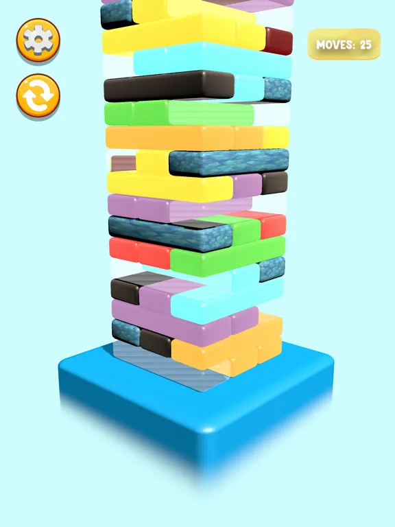 Скриншоты Colorful Jenga iPad 
