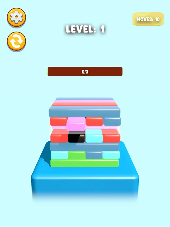 Скриншоты Colorful Jenga iPad 
