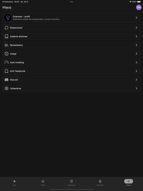 Ocenowo Dzienniczek iPad  스크린샷