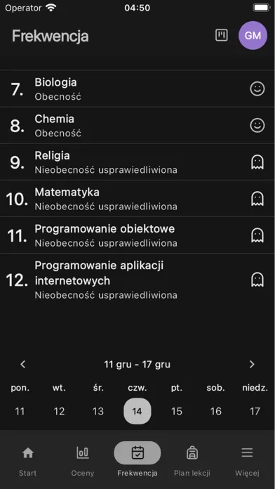 Ocenowo Dzienniczek 스크린샷