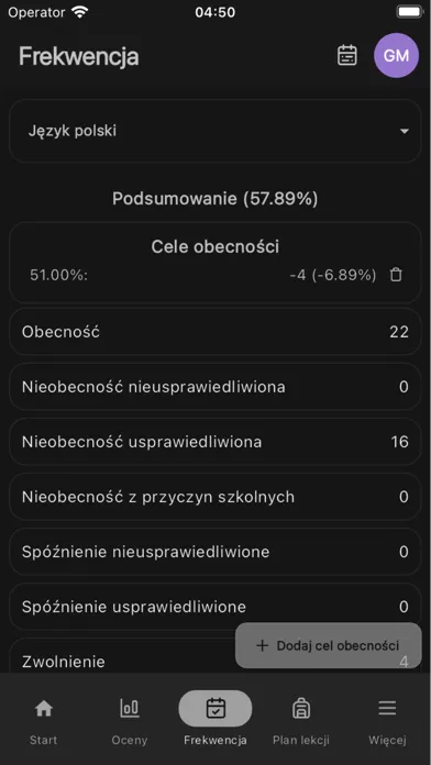 Ocenowo Dzienniczek 스크린샷