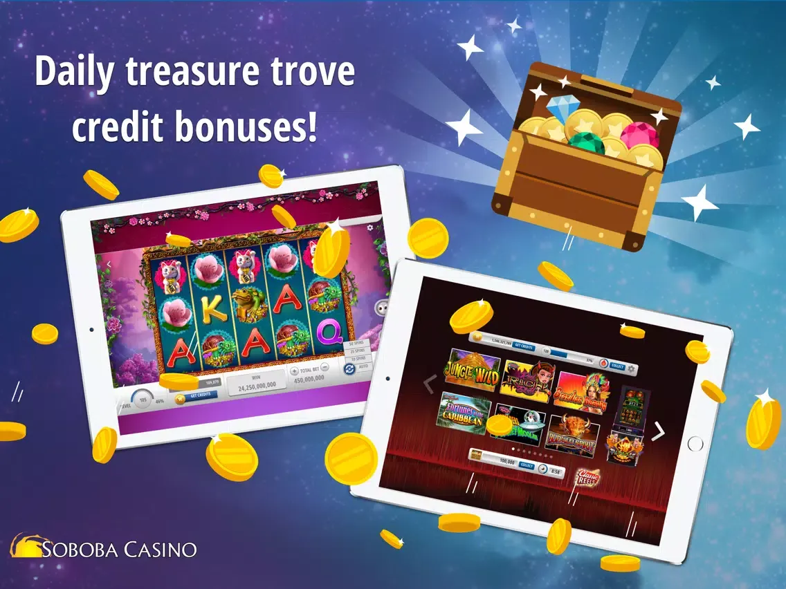 Capturas de tela do Soboba Casino iPad 