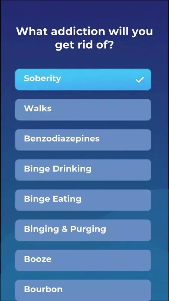Screenshot di Sobriety Counter：Daily Tracker