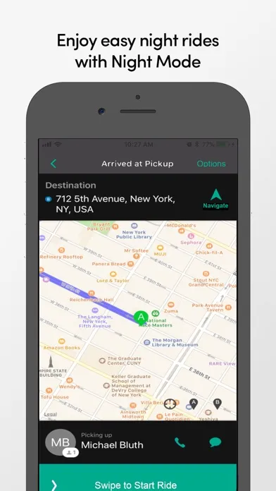 EverTransit Driver Screenshots
