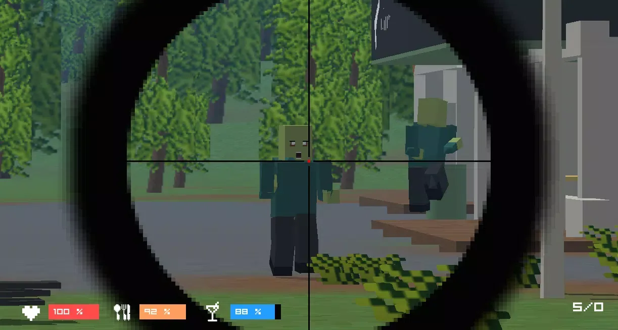 Pixel Zombies Hunter سکرین شاٹس