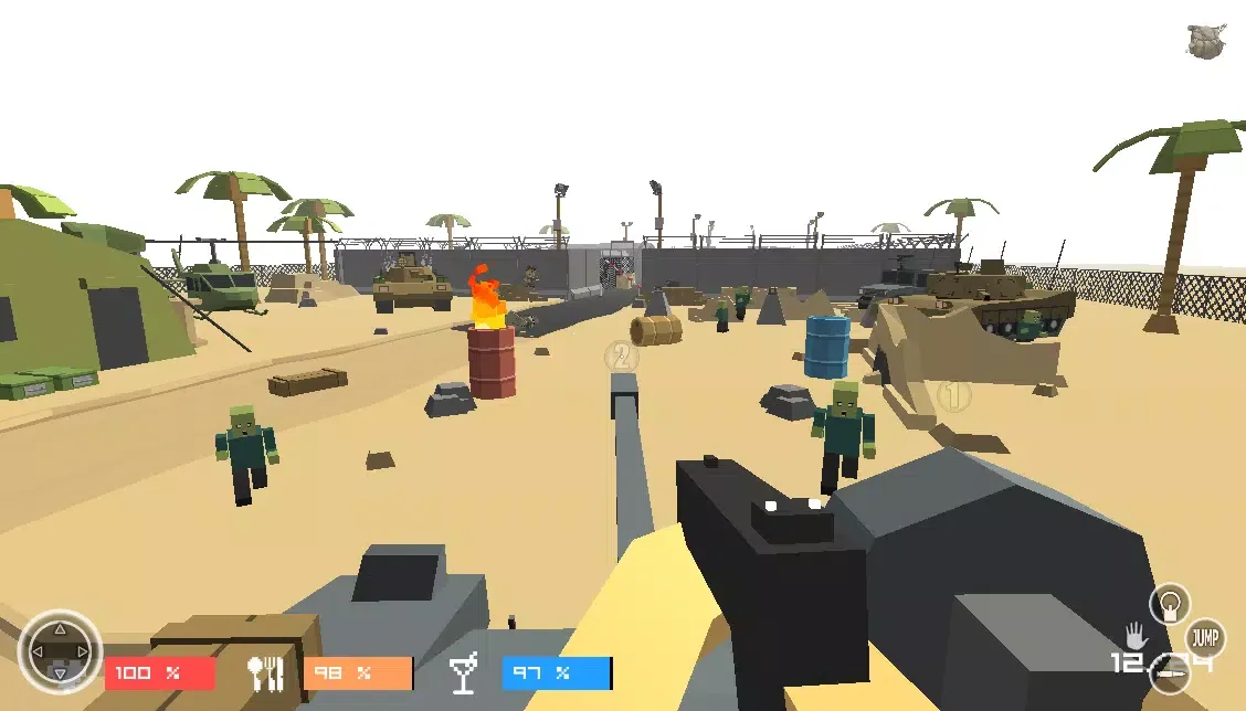 Pixel Zombies Hunter سکرین شاٹس