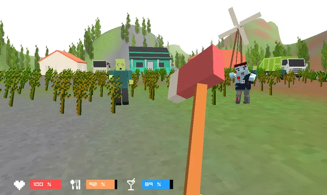 Pixel Zombies Hunter سکرین شاٹس