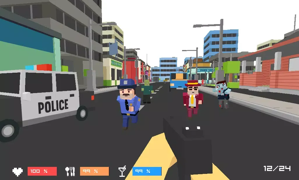 Pixel Zombies Hunter سکرین شاٹس