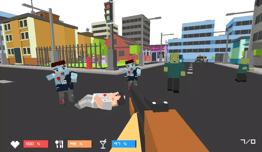 Pixel Zombies Hunter سکرین شاٹس