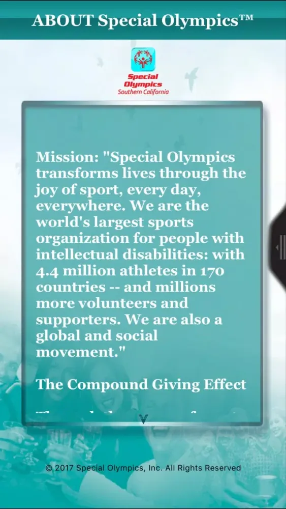 Special Olympics Wins Screenshots