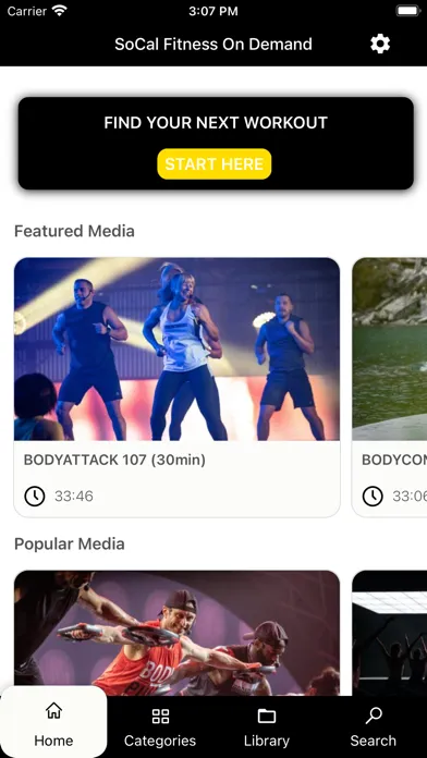 SoCal Fitness On-Demand Screenshots
